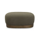 Domina Boucle Ottoman - Kale Green