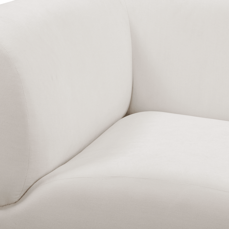 Zenith 8-Piece Contract-Grade Upcycled Fabric Modular U-Sectional - Cream