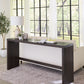Oxford Gathering Table with USB/Power in Basalt Grey