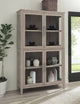 Camden Four Door Shiplap Curio in Chai