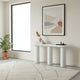 Sven Wooden Console Table in Rice