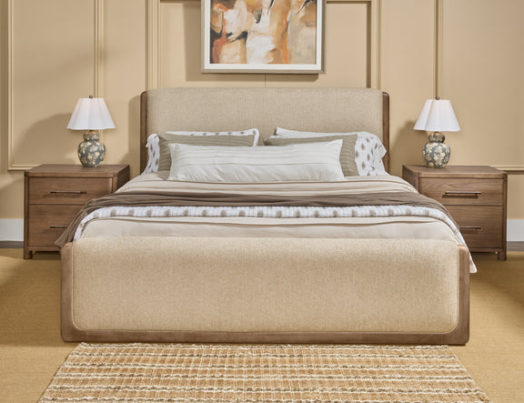 Hollis Uph CK Bed - Swtr/C Glw