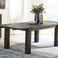 Meadow Solid Wood Rectangle Table in Graphite