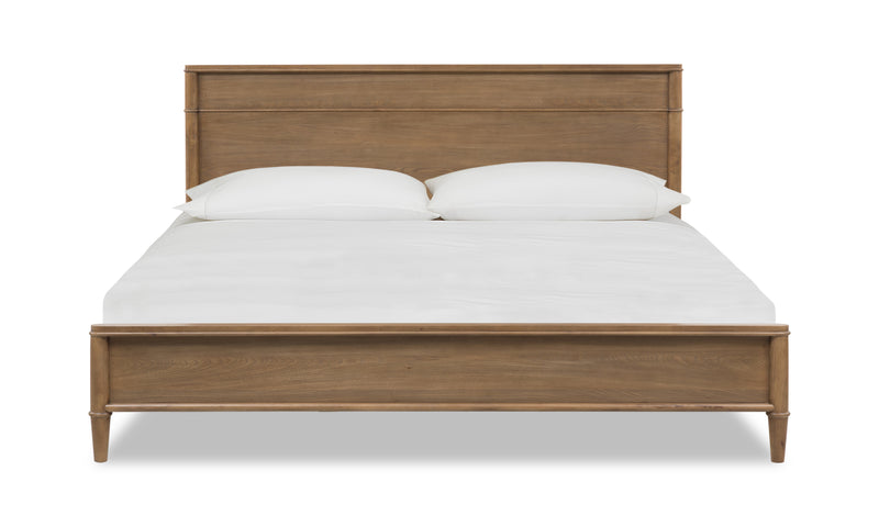 Whitmore Wd QN Bed - Claystone