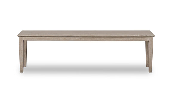 Camden Oak Wood Bench in Chai