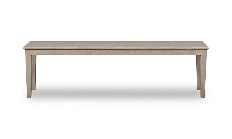 Camden Oak Wood Bench in Chai