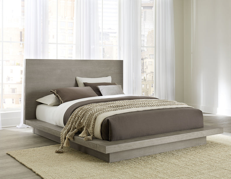 Melbourne Full-Size Panel Bed in Mineral