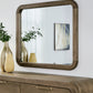 Kione Beveled Glass Wall or Dresser Mirror in Lioness