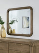 Kione Beveled Glass Wall or Dresser Mirror in Lioness