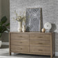 Morris 6 Drw Dresser - Claystn