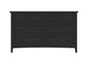 Grace Six Dwr Dresser- Raven
