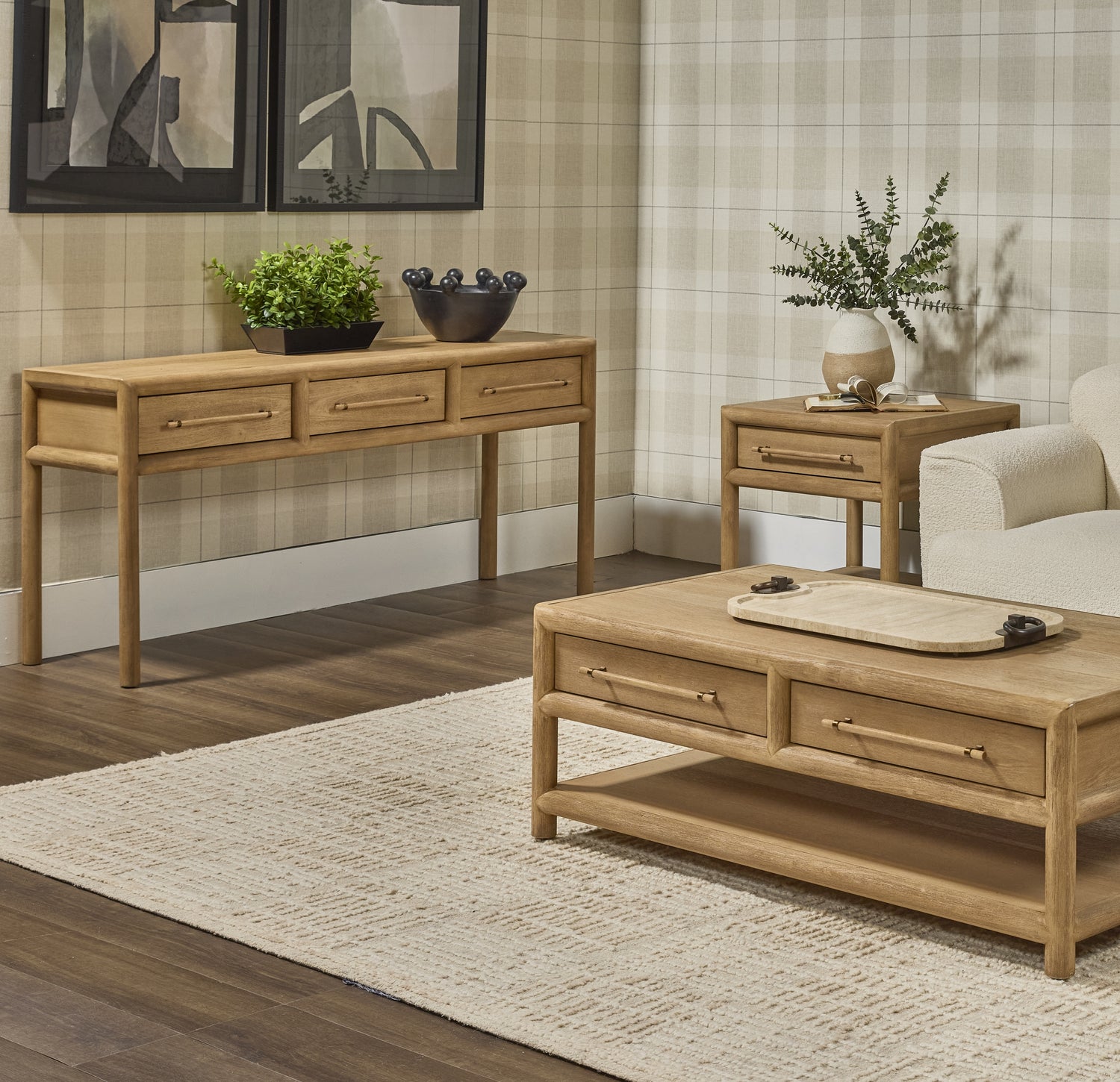 Dorsey Console Table - Granola
