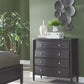 Rockport Five Drawer Small Chest in Yin