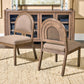 Astor Arc Bk Chair - Wt Bd/Clt