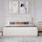 Wallen Uph Full Bed - Wht Snd