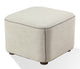 Louis Upholstered Ottoman in Natural Linen (2026)