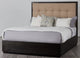 Oxford Queen-Size Platform Bed in Dolphin