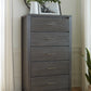 Nevis Five Drawer Chest in Sharkskin (2024)