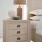 Maxime Three Drawer USB-Charging Nightstand