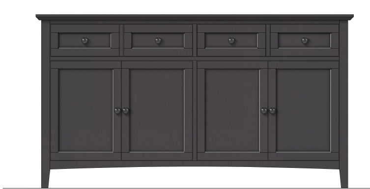 Grace Sideboard - Raven