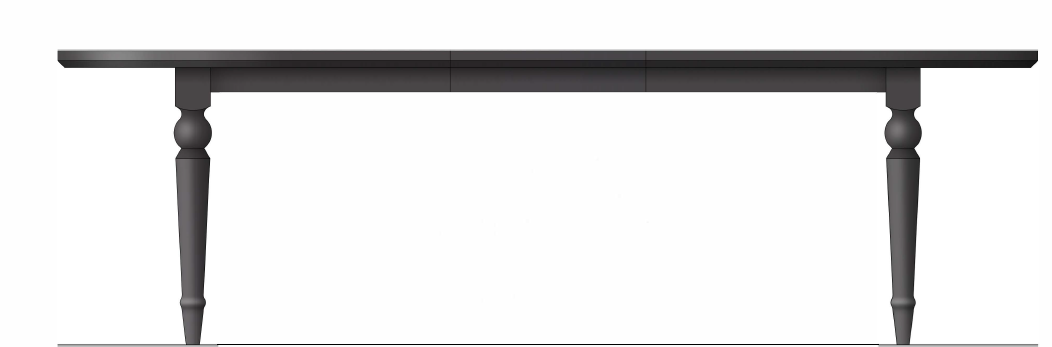 Grace Oval Din Table - Raven